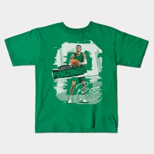 Kristaps Porzingis Boston Rough Kids T-Shirt